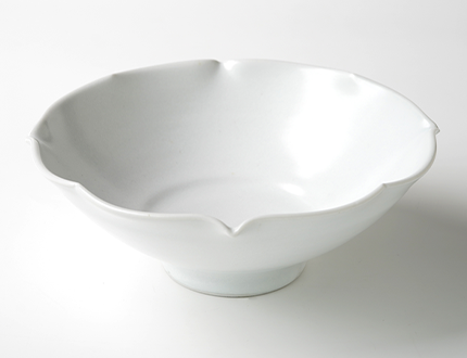 「白釉輪花鉢」1833630081